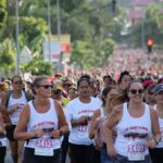 Les « Tahitiennes » en marche